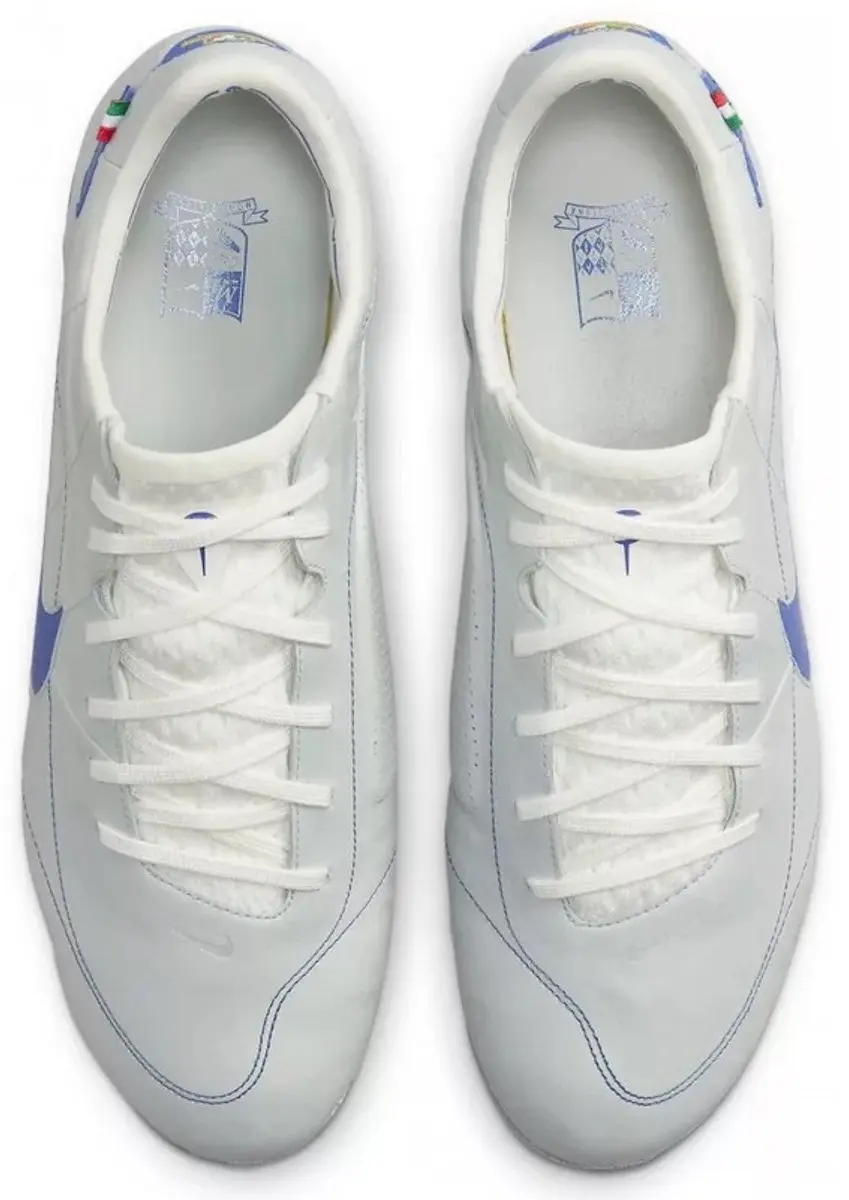 Nike Tiempo Legend Elite AG-PRO Montebelluna - Maat 45.5 - Zilver/Blauw