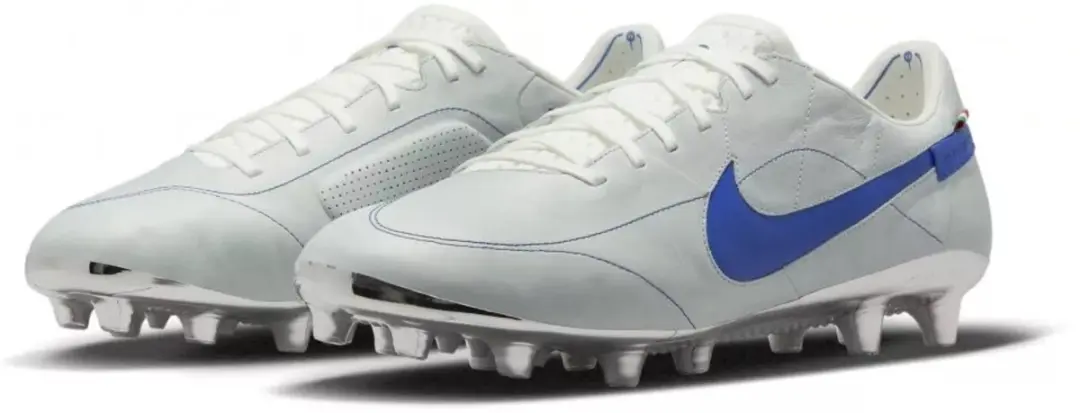Nike Tiempo Legend Elite AG-PRO Montebelluna - Maat 45.5 - Zilver/Blauw