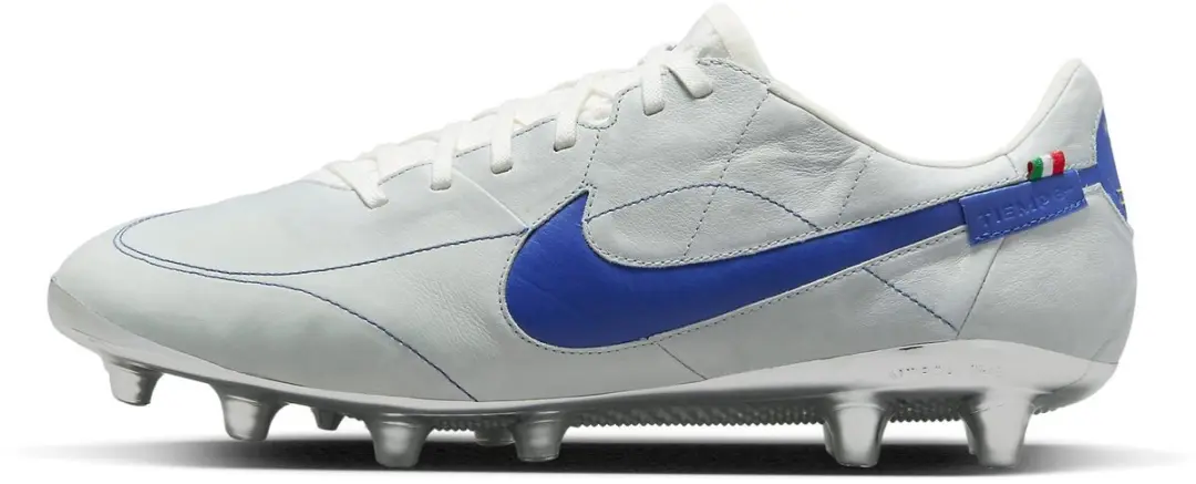 Nike Tiempo Legend Elite AG-PRO Montebelluna - Maat 45.5 - Zilver/Blauw