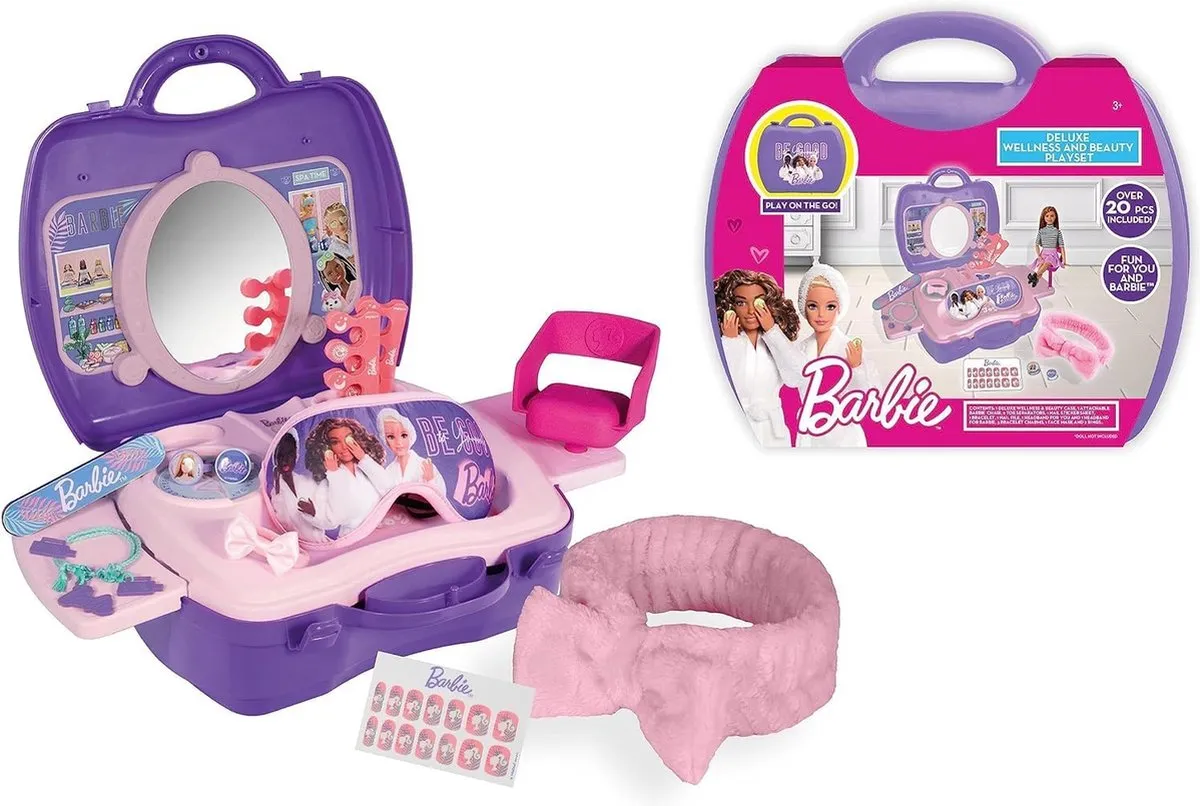 Barbie Wellness & Beauty Speelset