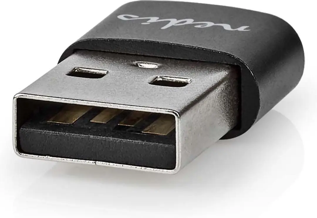 Nedis CCGB60920BK USB-C naar USB-A Adapter 480 Mbps - Zwart