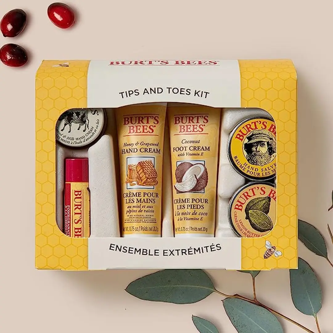 Burt's Bees Tips and Toes Set - 6 Stuks