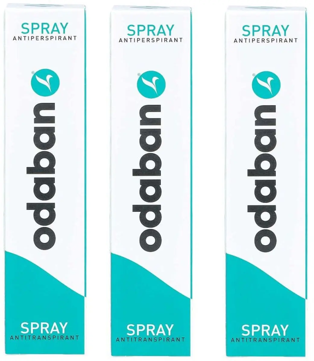 Odaban Anti-Transpirant Spray 3x90ml