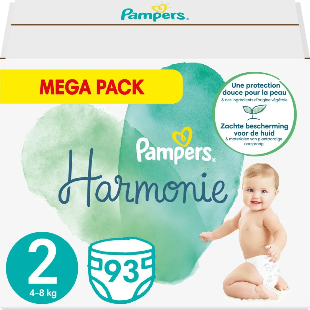 Pampers Harmonie Maat 2 Luiers