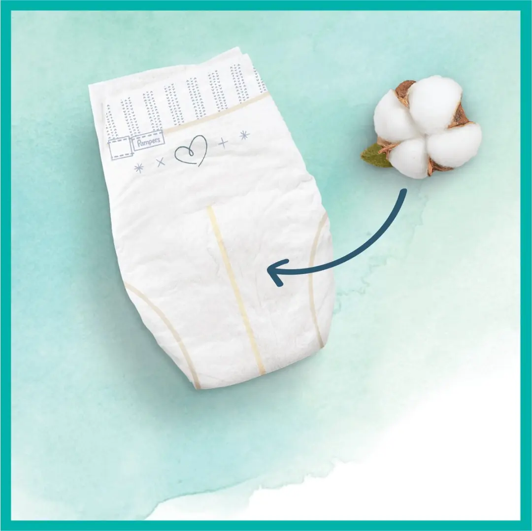 Pampers Harmonie Maat 2 Luiers - 93 Stuks
