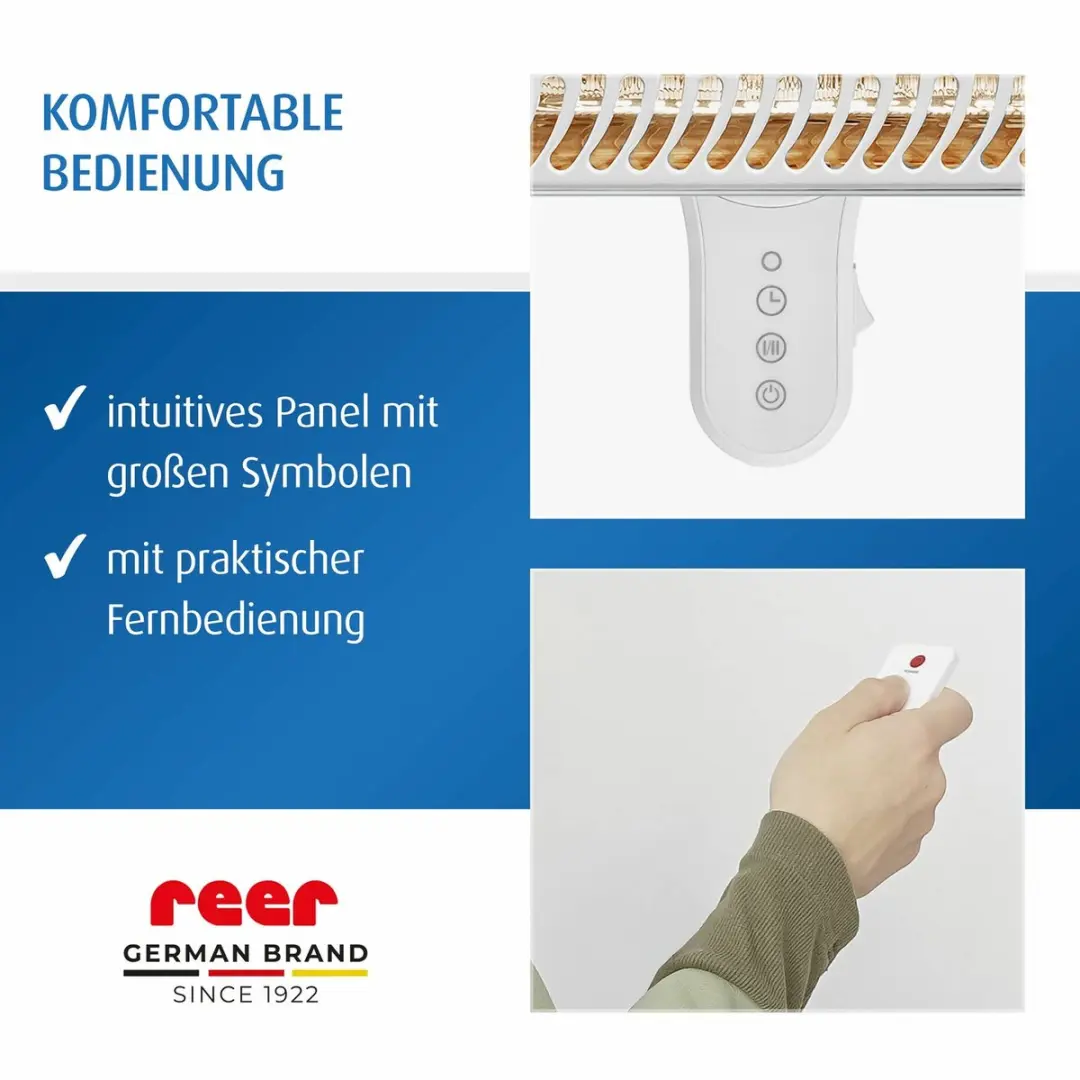 Reer HeatCare+ Flex 2in1 Commode Verwarmer - Wit