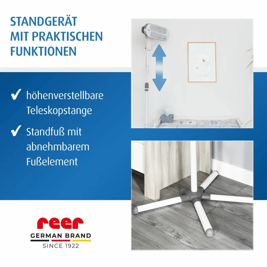 Reer HeatCare+ Flex 2in1 Commode Verwarmer - Wit