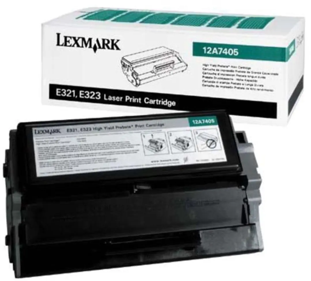Lexmark E321/323 Tonercartridge 12A7400