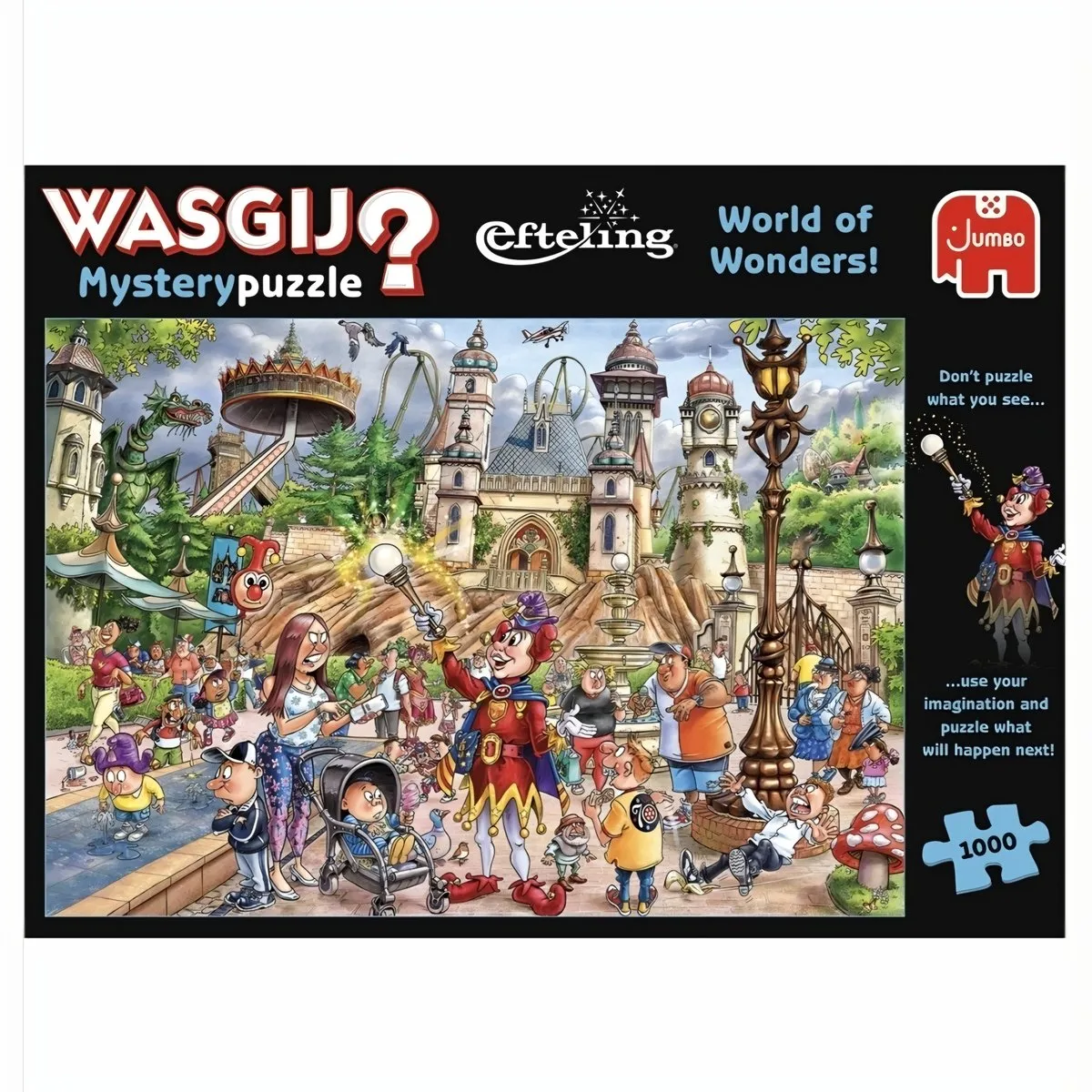 Wasgij Mystery Efteling Wereld Vol Wonderen 1000 Stuks
