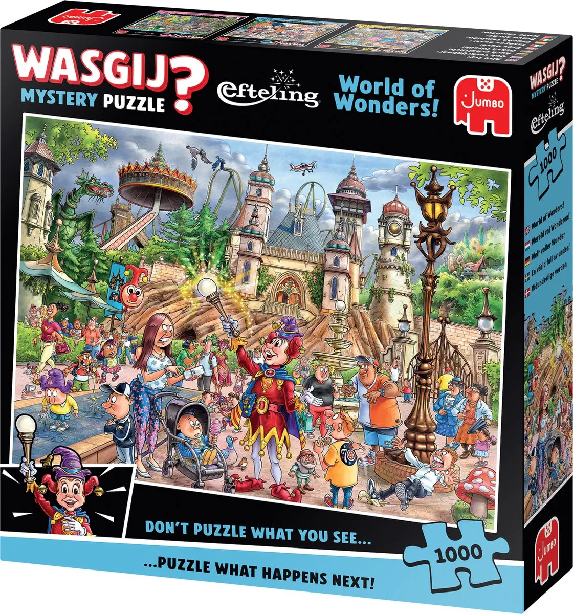 Wasgij Mystery Efteling Wereld Vol Wonderen 1000 Stuks