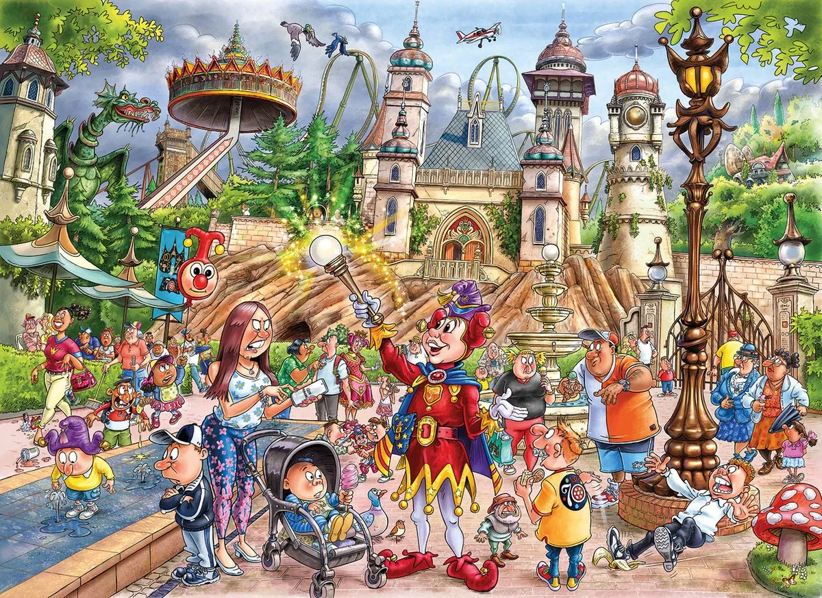 Wasgij Mystery Efteling Wereld Vol Wonderen 1000 Stuks - afbeelding 6 van 6