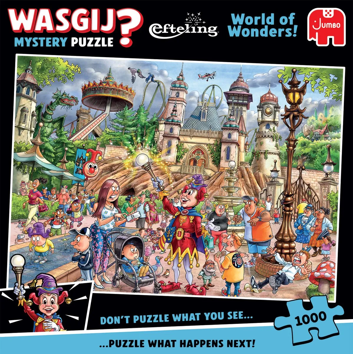 Wasgij Mystery Efteling Wereld Vol Wonderen 1000 Stuks