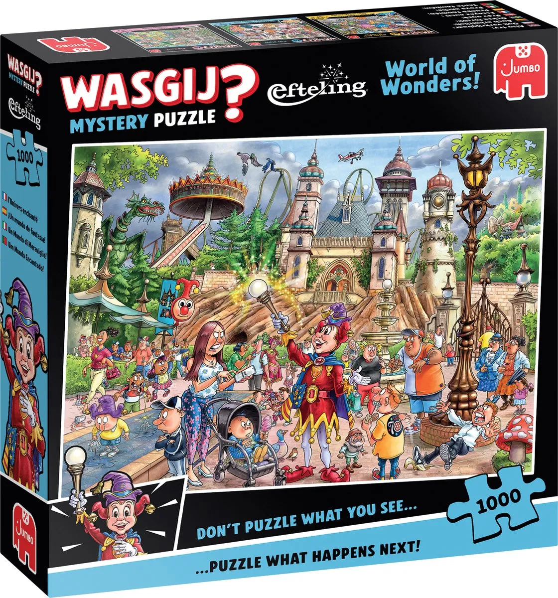 Wasgij Mystery Efteling Wereld Vol Wonderen 1000 Stuks