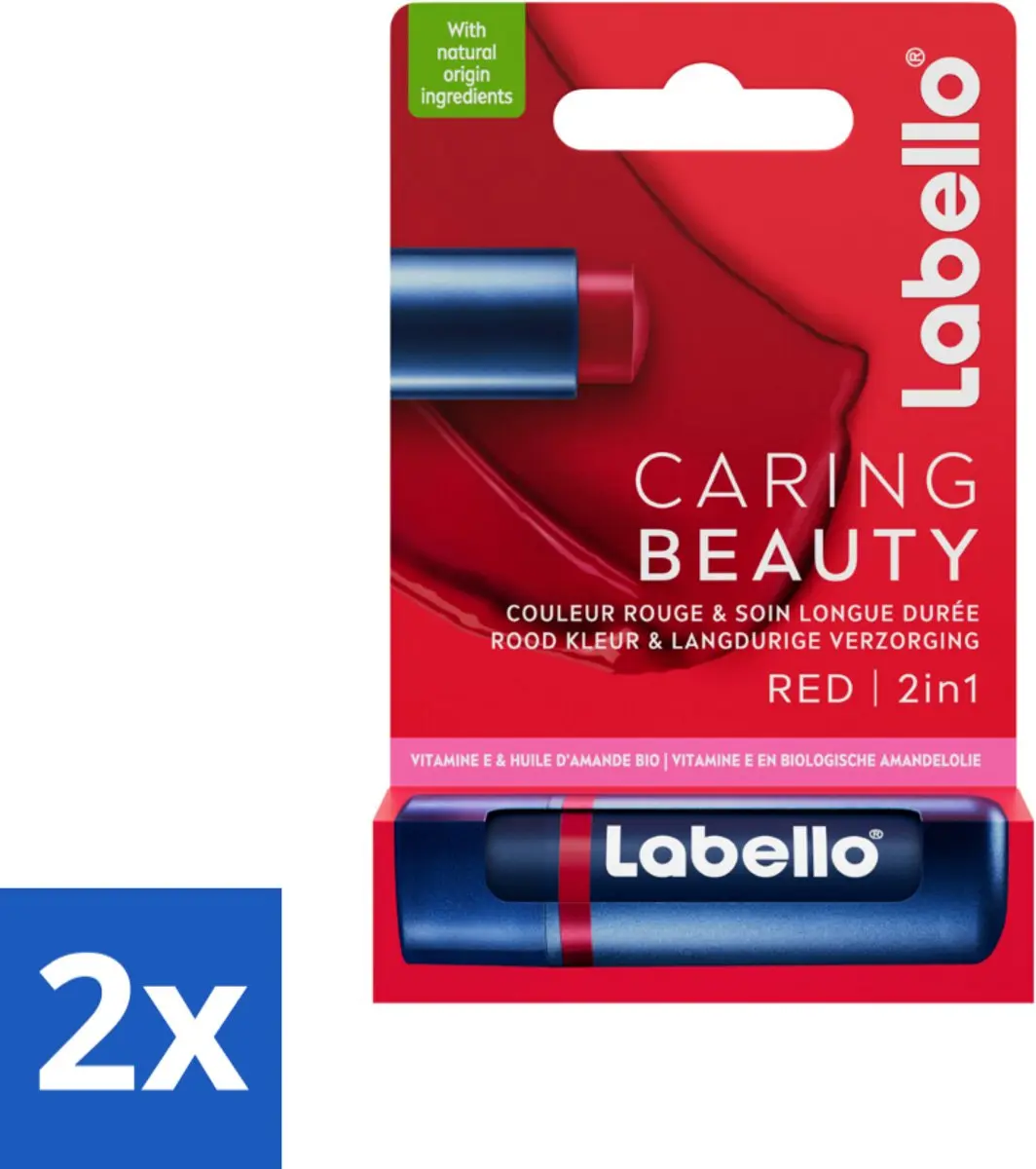 Labello Caring Beauty Red Lippenbalsem