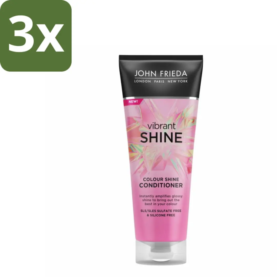 John Frieda Vibrant Shine Colour Conditioner 250ml
