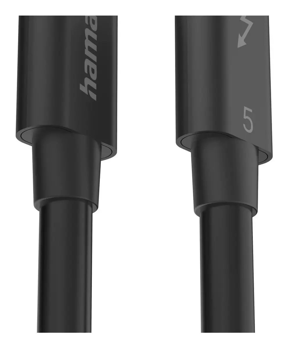 Hama USB-C USB 3.2 Gen 2 Kabel 1m - Zwart