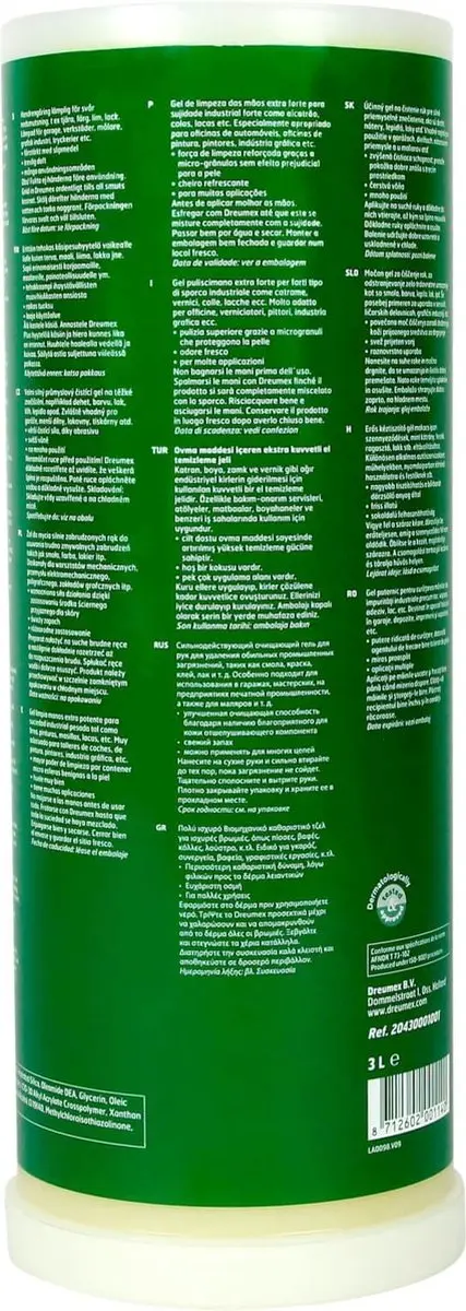 Dreumex Plus Zeep Geel O2C Cartridge 3L - afbeelding 6 van 6