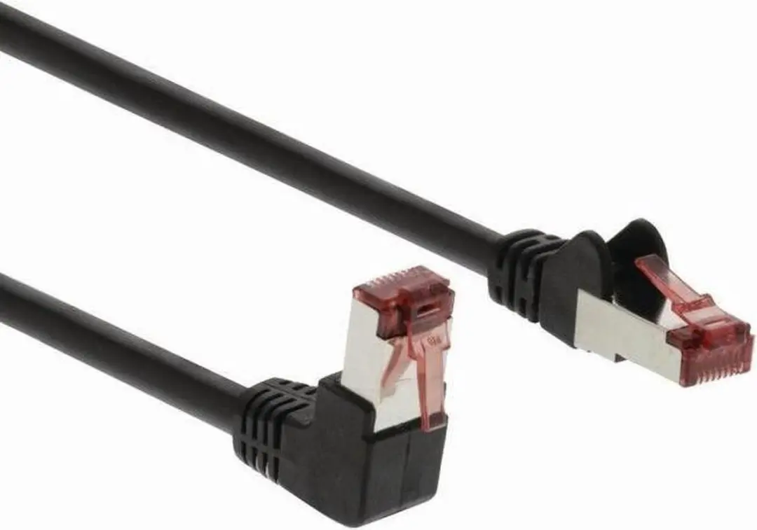 Nedis CAT6 Kabel 0.5m RJ45 - Zwart