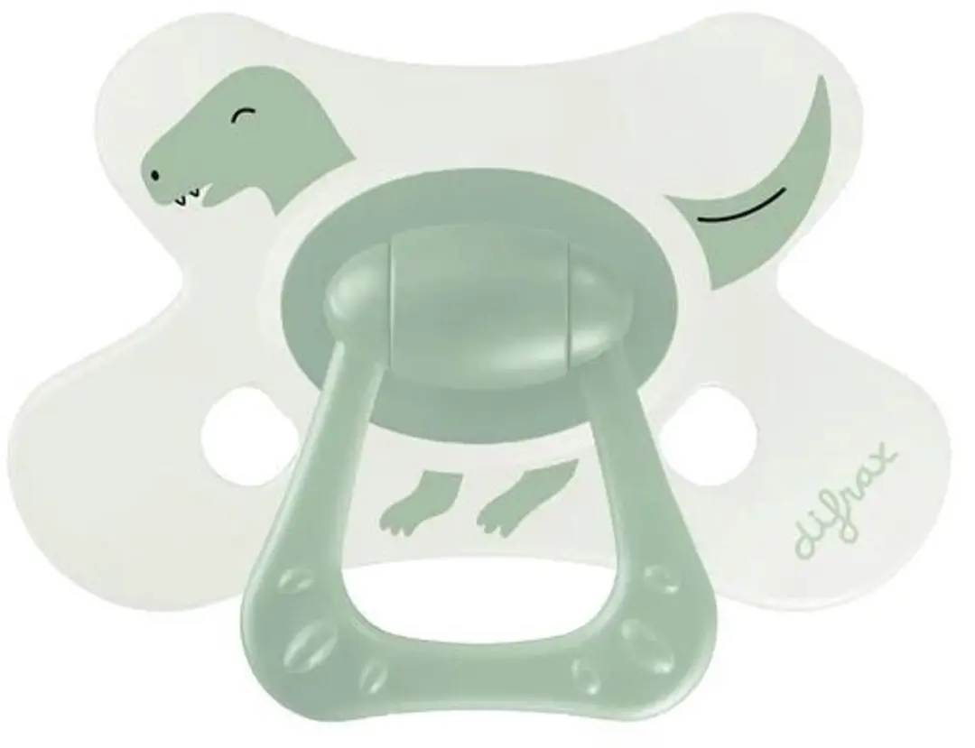 Difrax Fopspeen Little Green Dino 18+ Maanden