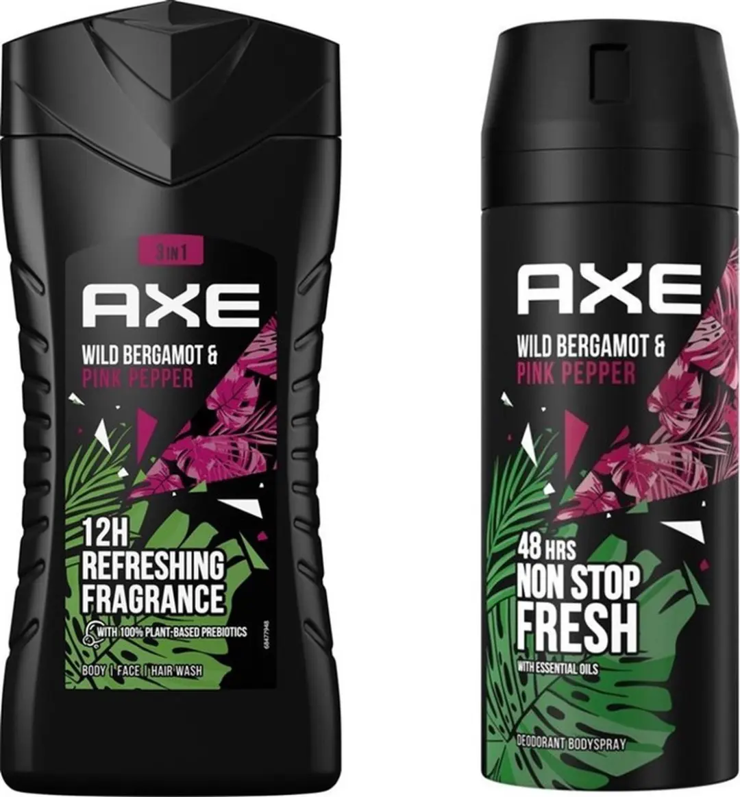Axe Bergamot & Pink Pepper Douchegel + Deo Spray