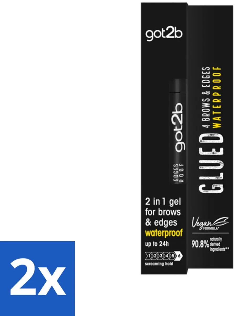 Got2B Wenkbrauwgel 4 Brows & Edges Waterproof