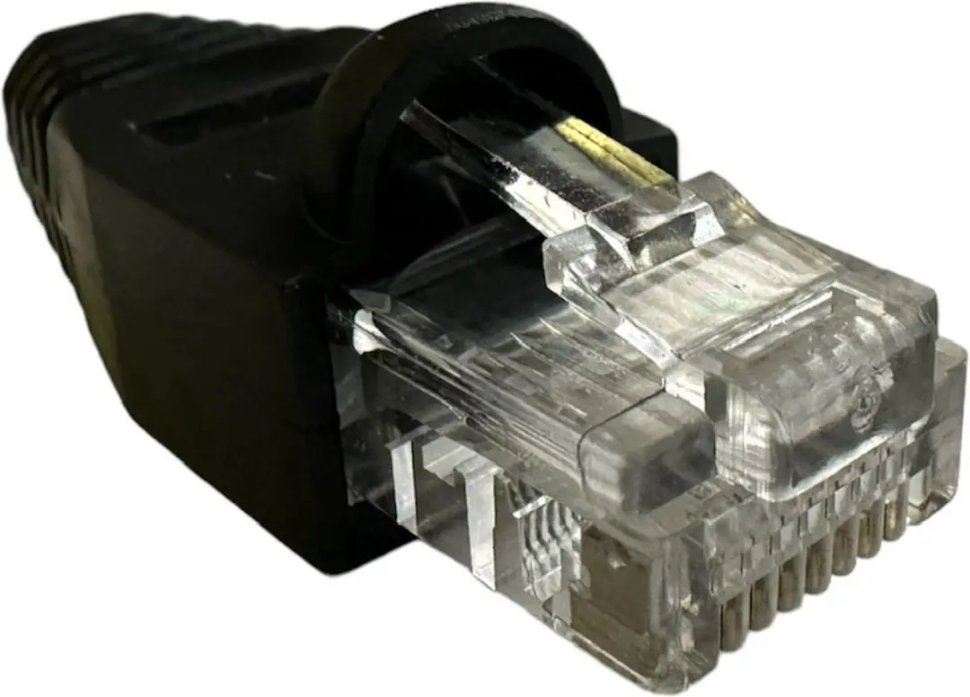 Logilink RJ45 Cat5e Patchstekker - 10 Stuks - Zwart - afbeelding 2 van 2