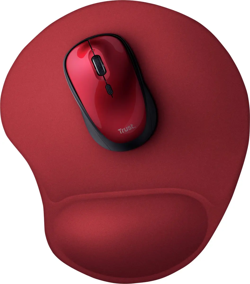 Trust BigFoot Ergonomische Muismat - Rood