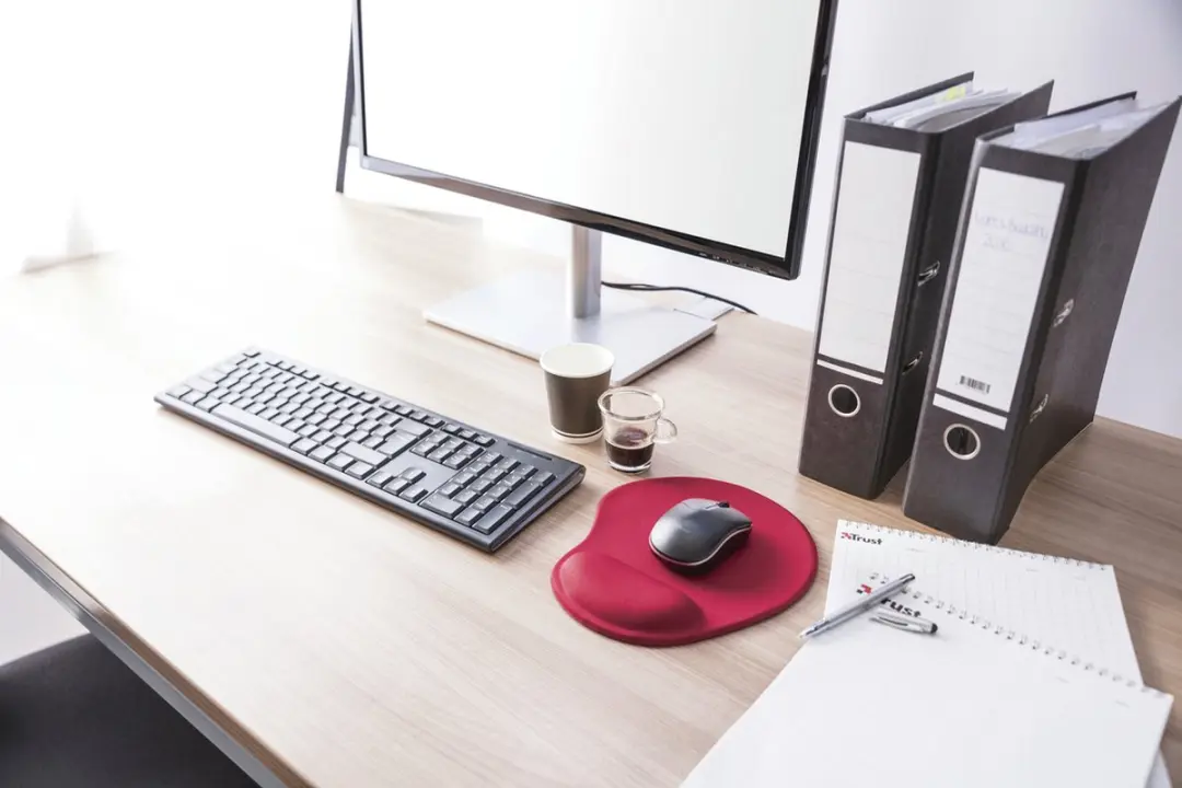 Trust BigFoot Ergonomische Muismat - Rood