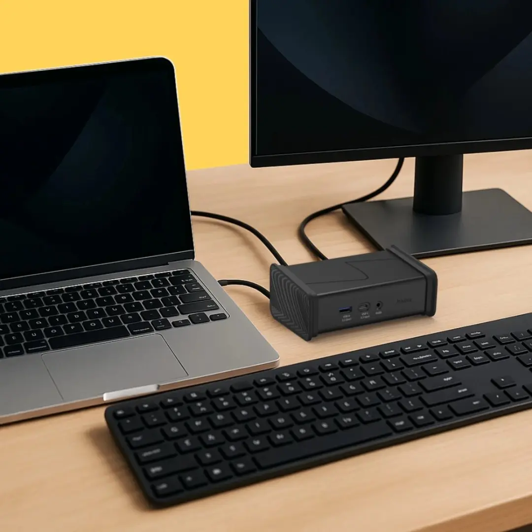Hama Connect2Office USB-C Hub 00200150 - 2x HDMI, 2x USB-C, 2x USB 2.0