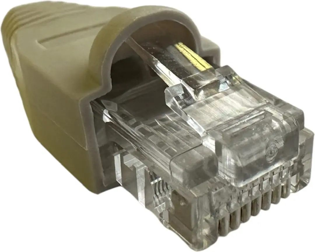 Logilink Patchstekker RJ45 Cat5e - 10 Stuks - Grijs