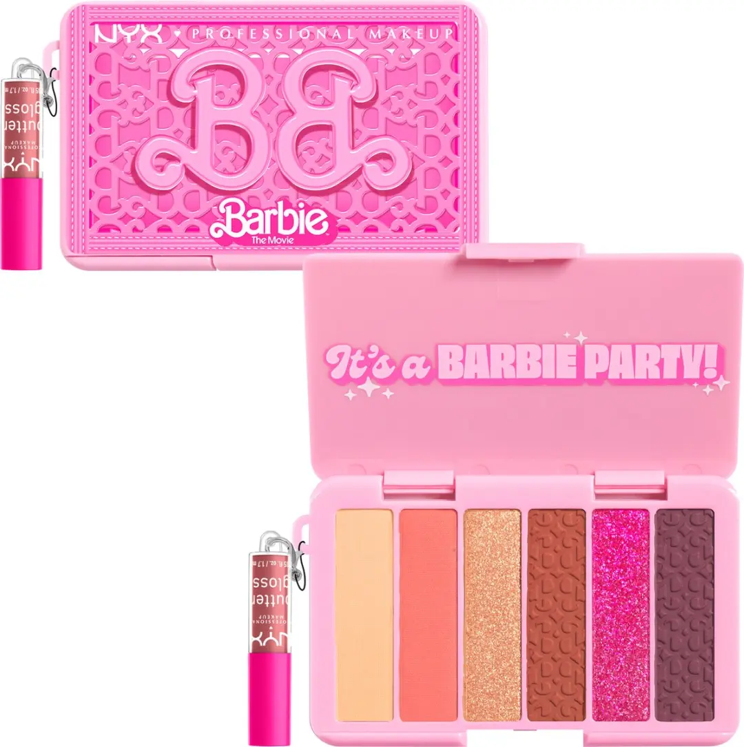 NYX Professional Makeup Barbie Limited Edition Oogschaduw Palette - 45.5g - Multikleur