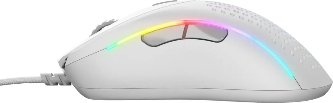 Glorious Gaming D2 GLO-MS-DV2-MW Gaming Muis - Wit - afbeelding 5 van 6