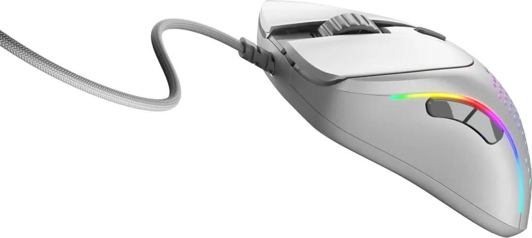 Glorious Gaming D2 GLO-MS-DV2-MW Gaming Muis - Wit - afbeelding 3 van 6