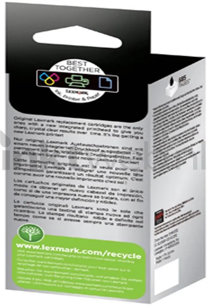 Lexmark 15MX120E Kleur Inktcartridge - 450 pagina's
