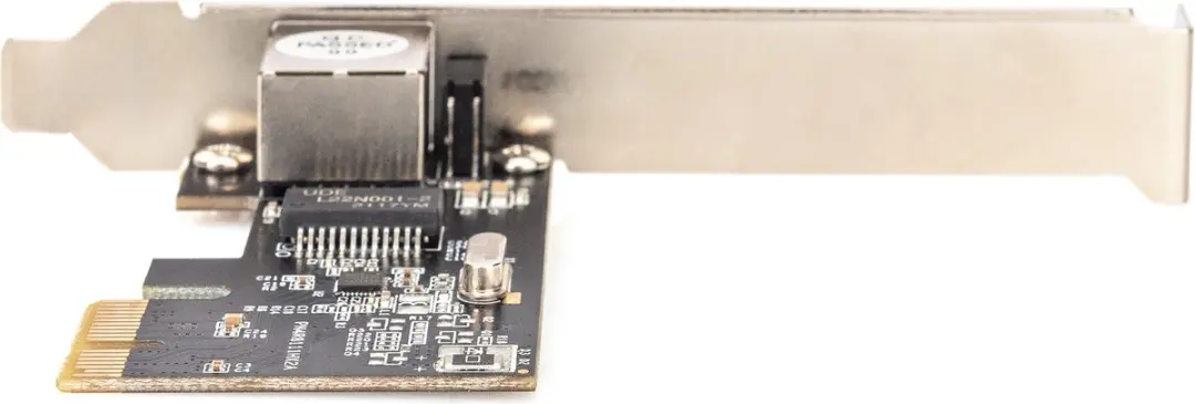 Digitus DN-10130-1 PCIe Gigabit Ethernet Netwerkkaart - Transparant