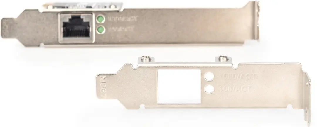 Digitus DN-10130-1 PCIe Gigabit Ethernet Netwerkkaart - Transparant