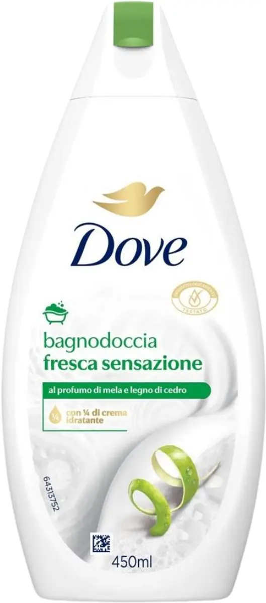 Dove Fresh Sensation Douchegel - 6x450ml