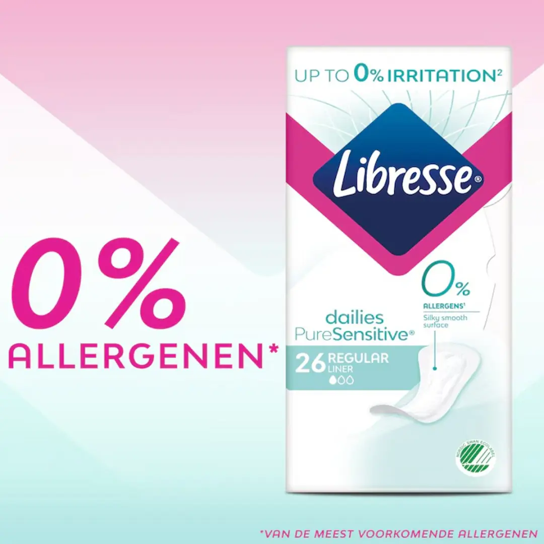 Libresse Inlegkruisjes Pursens Normaal - 26 Stuks