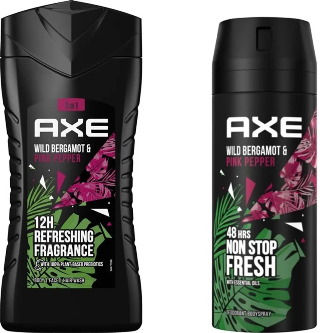 Axe Fresh Bergamot Douchegel & Deo Spray