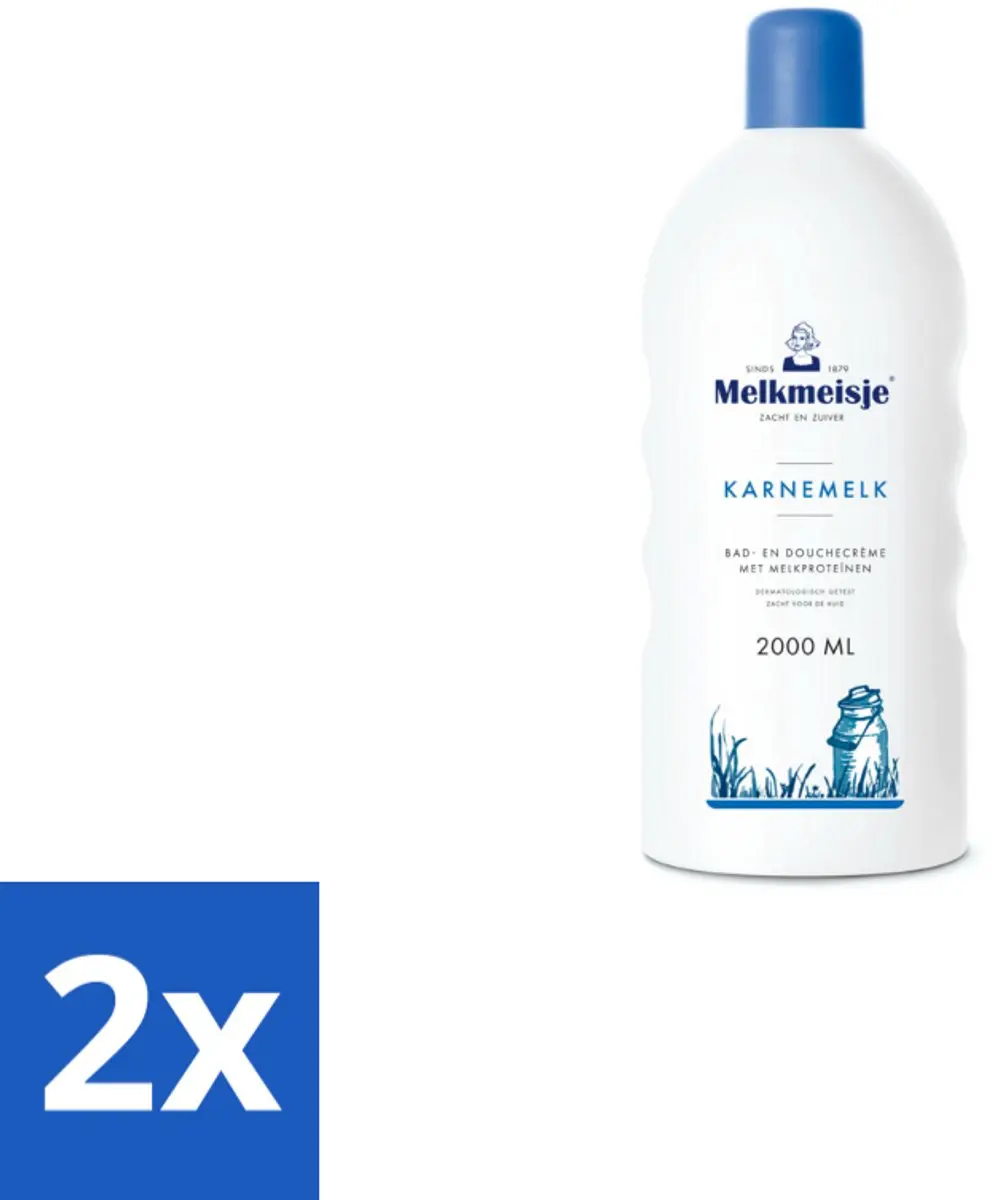 Melkmeisje Karnemelk Badschuim 2000ml