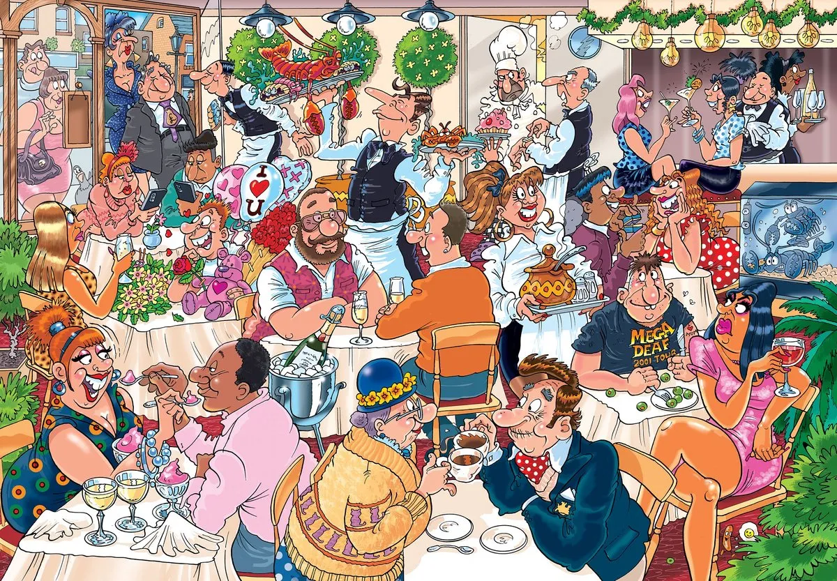Wasgij Mystery 26 Date Night Legpuzzel - 1000 Stuks