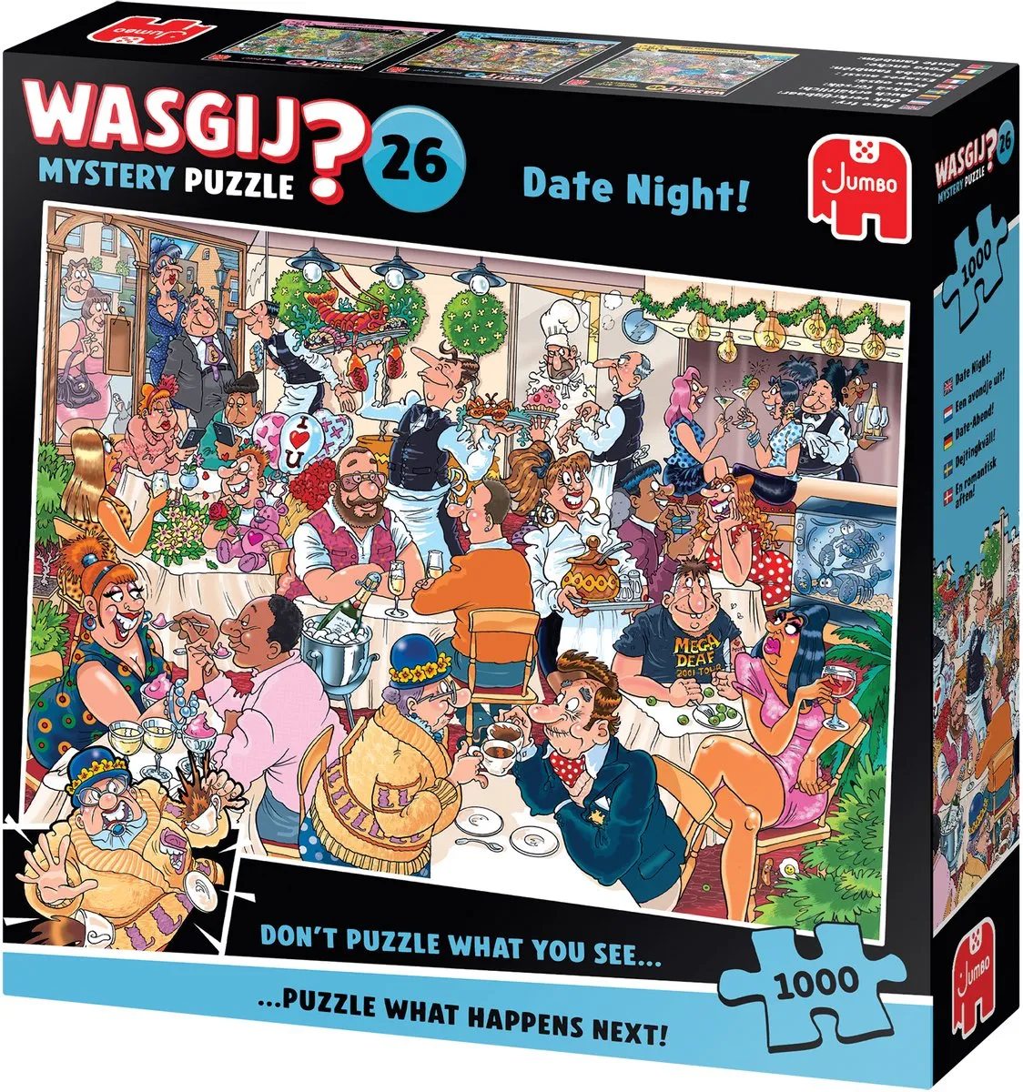 Wasgij Mystery 26 Date Night Legpuzzel - 1000 Stuks