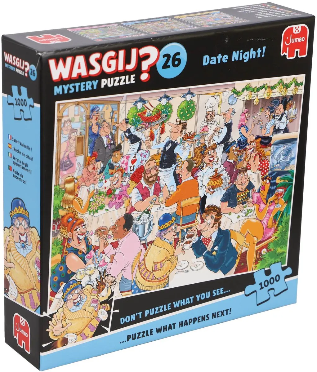Wasgij Mystery 26 Date Night Legpuzzel - 1000 Stuks