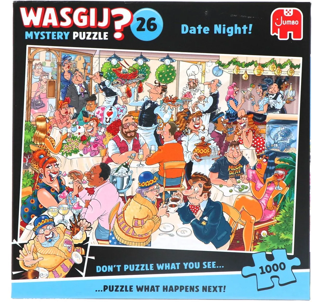 Wasgij Mystery 26 Date Night Legpuzzel - 1000 Stuks