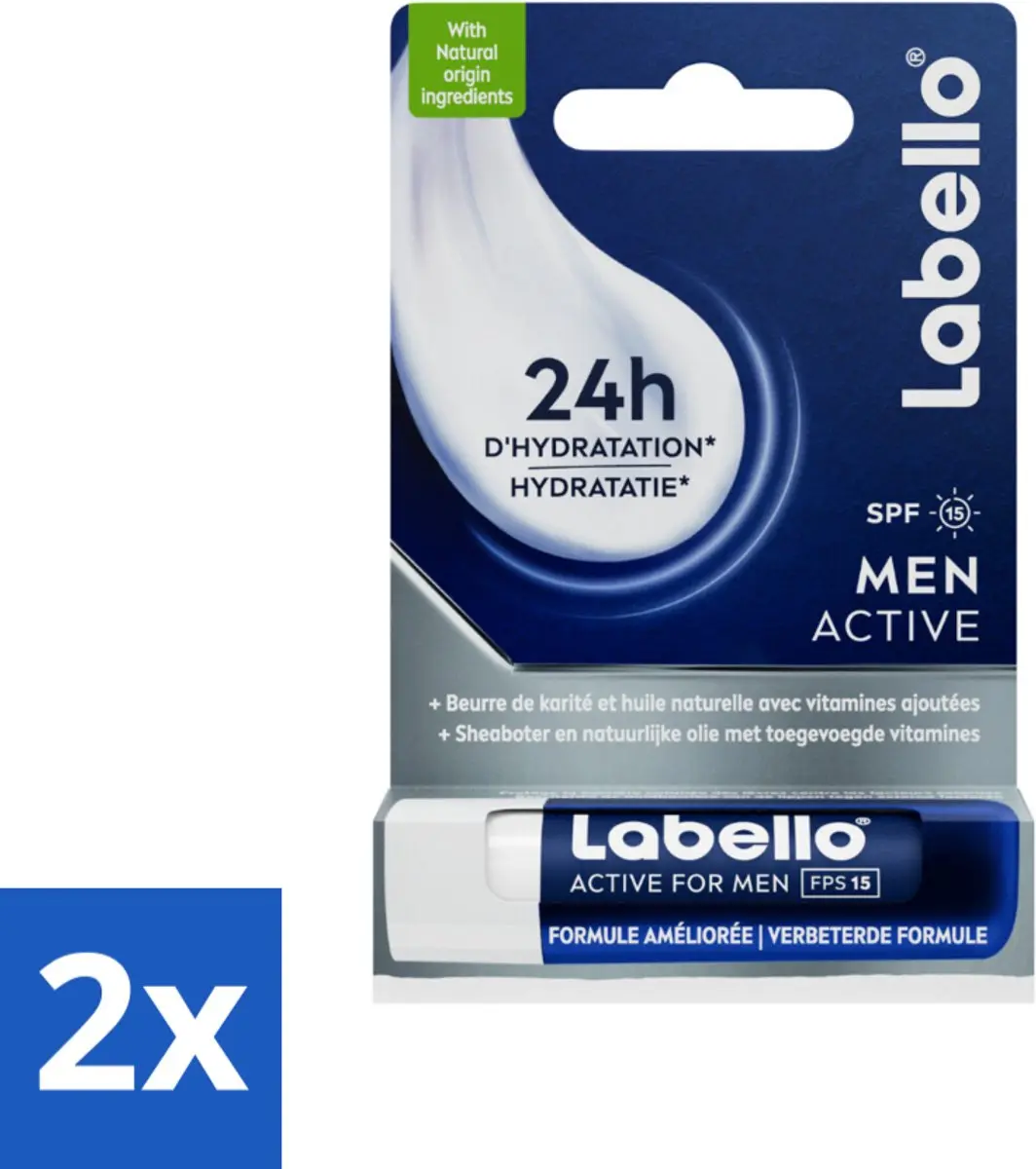 Labello Active For Men Lippenbalsem SPF 15