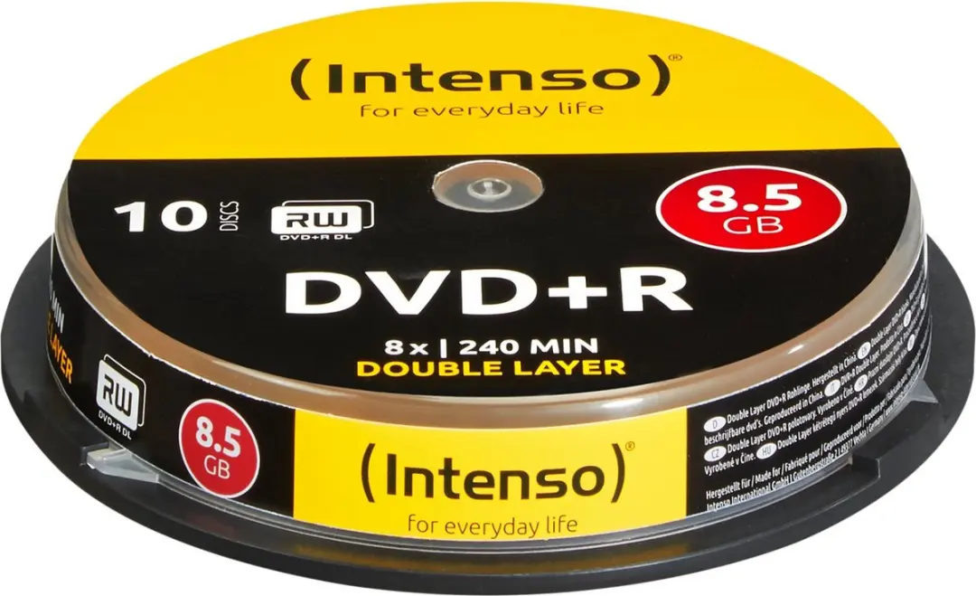 Intenso DVD+R 8,5GB DL 8x