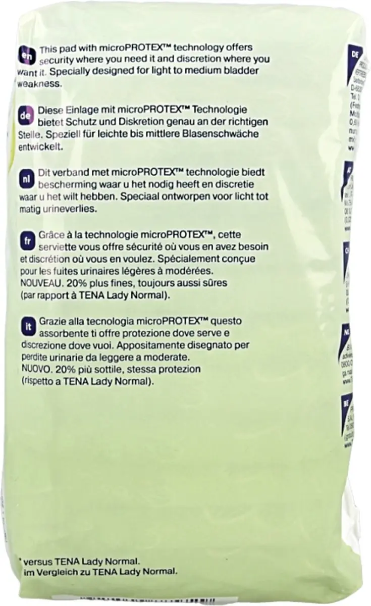 TENA Discreet Normal - 72 Stuks