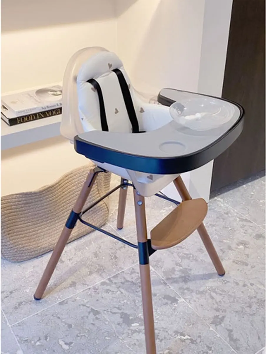 Childhome Evolu Stoelverkleiner Hearts Kussen - Wit