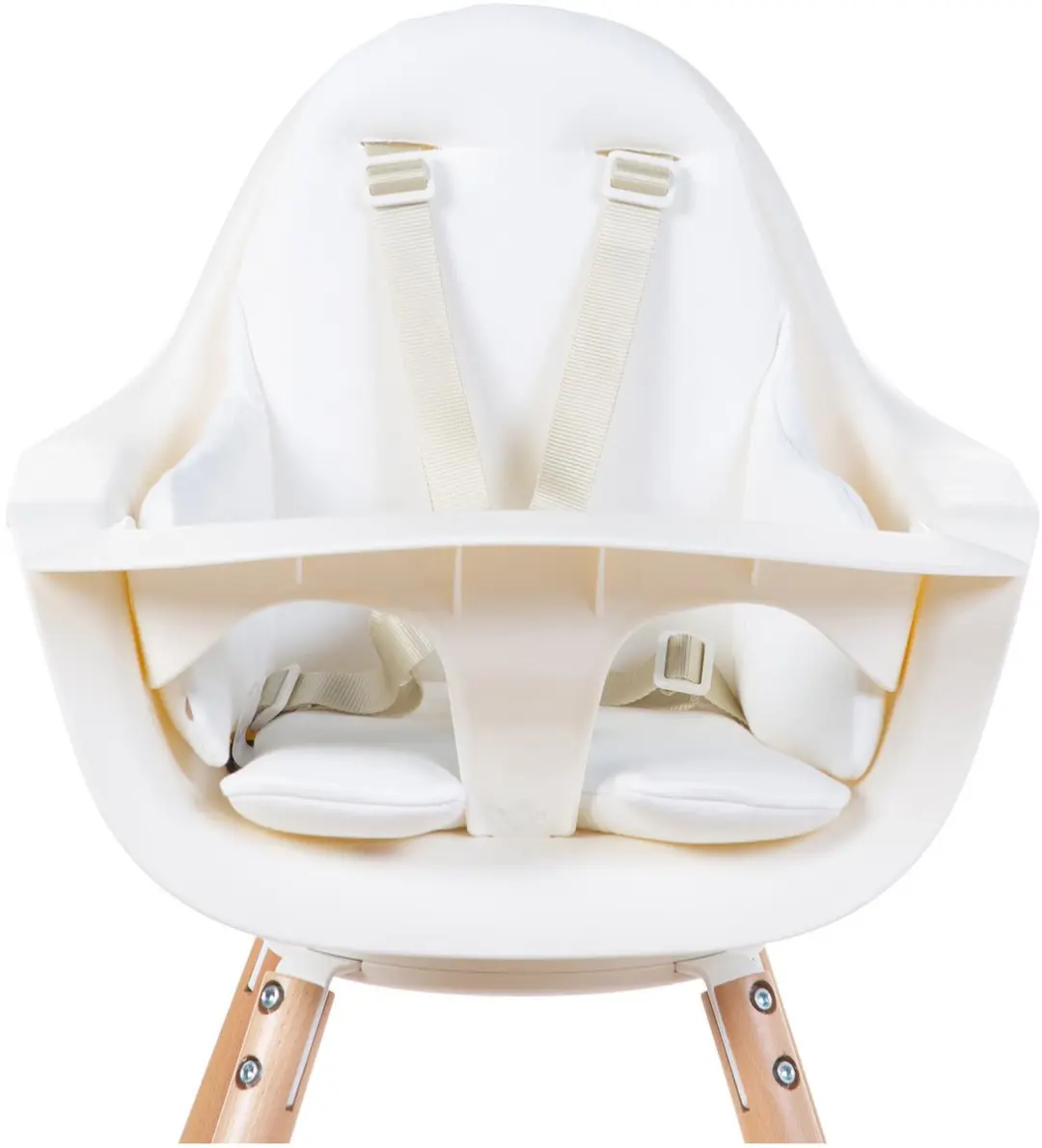 Childhome Evolu Stoelverkleiner Hearts Kussen - Wit