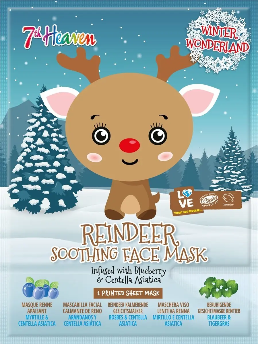 Montagne Jeunesse 7th Heaven Reindeer Gezichtsmasker